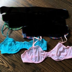 Gilly Hick bralette bundle 36B